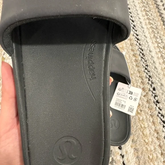 Lululemon Athletica Gray Slide Sandals - Picture 3 of 5
